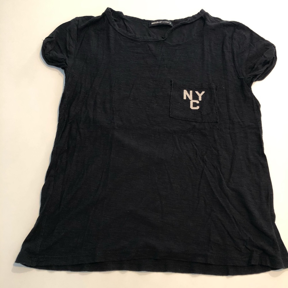$20+ OFF: MICHELLE BY COMUNE DISTRESSED NYC TSHIRT